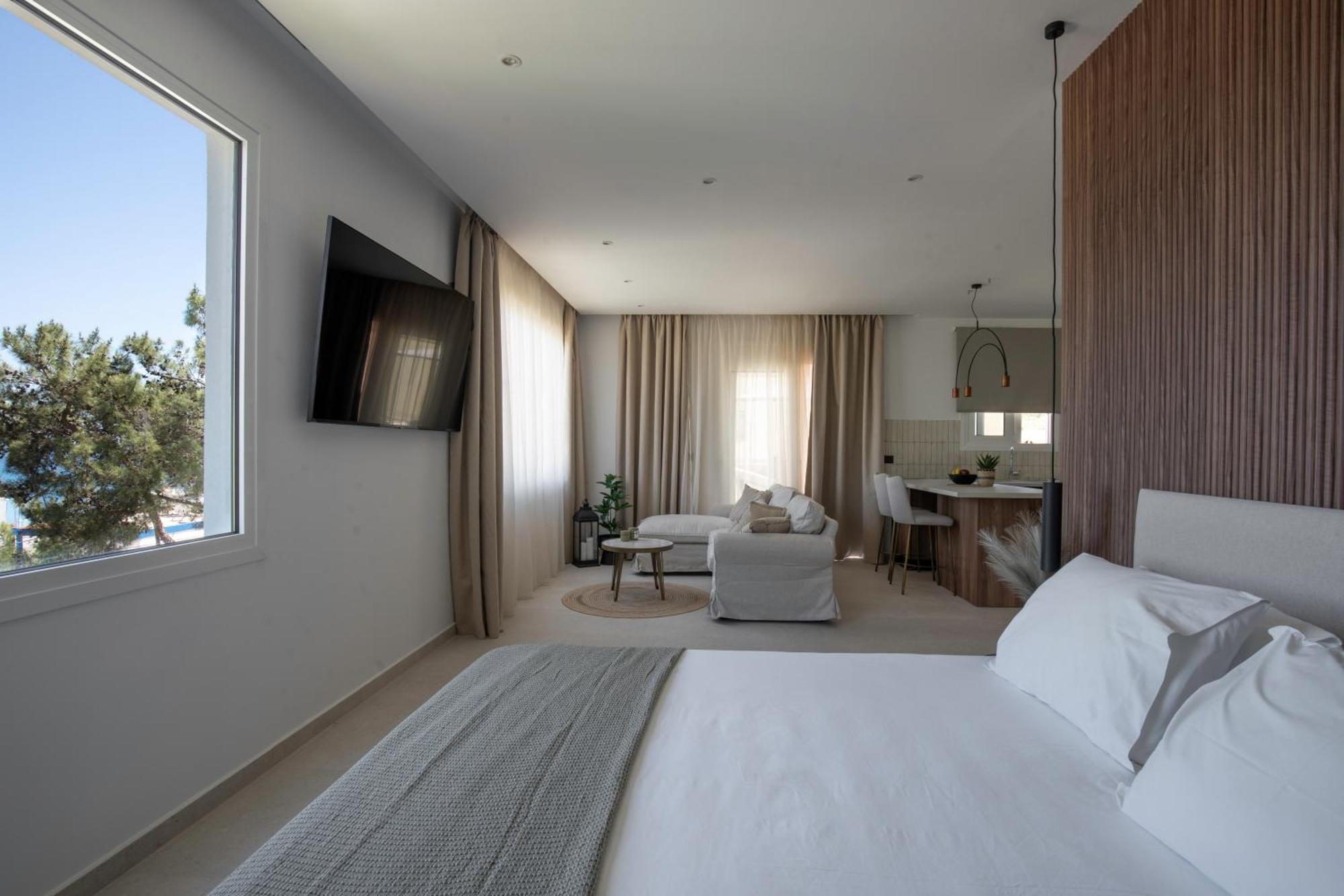 Theros Luxury Apartment Арханґелос Екстер'єр фото